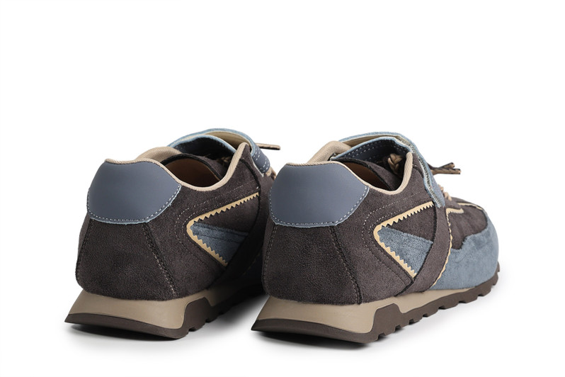 Кросівки жіночі сірі з натуральної замші (008871)