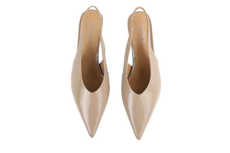 Туфлі жіночі бежеві з натуральної шкіри (008980)