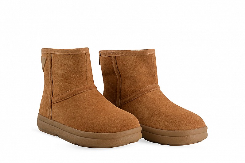 Уггі жіночі руді з натуральної замши (008530)