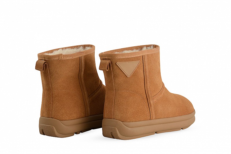 Уггі жіночі руді з натуральної замши (008530)