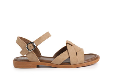 Босоніжки жіночі бежеві (008897)