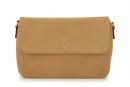 Сумка жіноча бежева з натуральної замши (008489)