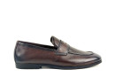 Туфлі чоловічі коричневі з натуральної шкіри (009047)
