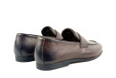 Туфлі чоловічі коричневі з натуральної шкіри (009047)
