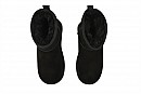Уггі жіночі чорні з натуральної замши (008543)