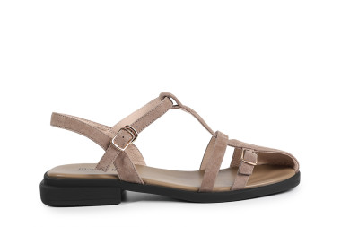 Босоніжки жіночі бежеві (008890)