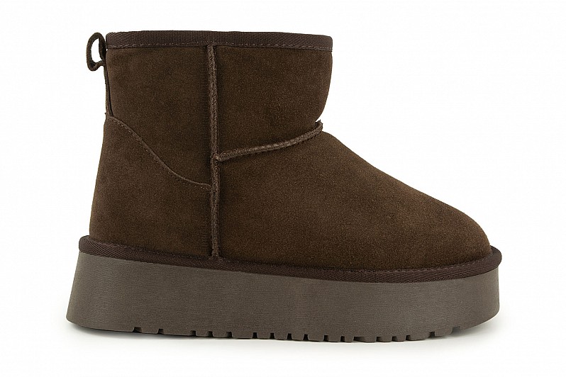 Уггі жіночі коричневі з натуральної замши (008544) Уггі жіночі коричневі з натуральної замши (008544)