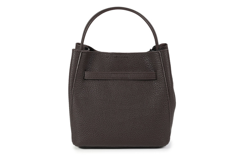 Сумка жіноча коричнева з натуральної шкіри (008881)