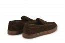 Туфлі чоловічі коричневі з натуральної замши (008573)