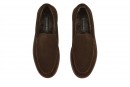 Туфлі чоловічі коричневі з натуральної замши (008573)