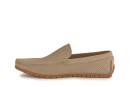 Мокасини чоловічі бежеві з нубуку (008845)