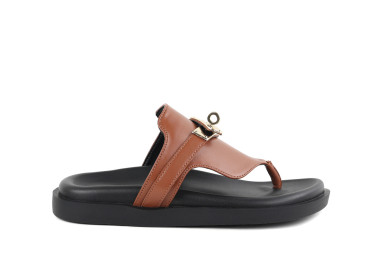 Шльопанці жіночі руді (008991)