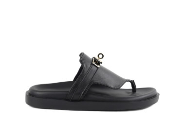 Шльопанці жіночі чорні (008995)