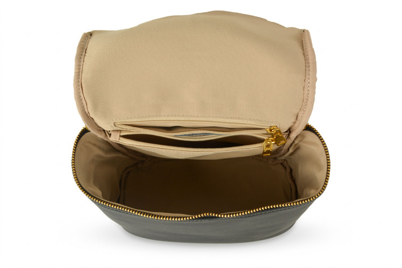 Рюкзак жіночий чорний з натуральної шкіри (009041)