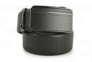 Ремінь чоловічий чорний з натуральної шкіри (008692)