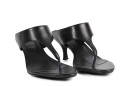 Мюлі чорні з натуральної шкіри (008903)