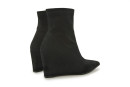Черевики жіночі чорні з натуральної замші (009371)