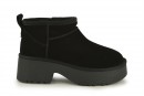 Уггі жіночі чорні з натуральної замши (008579)