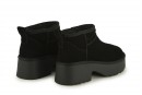 Уггі жіночі чорні з натуральної замши (008579)