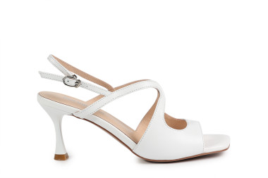 Босоніжки жіночі білі (008896)