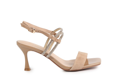 Босоніжки жіночі бежеві (008906)