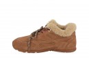 Кросівки жіночі руді з натуральної замші (008589)