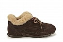 Кросівки жіночі коричневі з натуральної замші (008546)