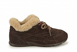 Кросівки жіночі коричневі (008546)