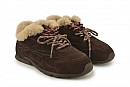 Кросівки жіночі коричневі з натуральної замші (008546)