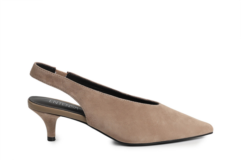 Туфлі жіночі бежеві з натуральної замши (008870)