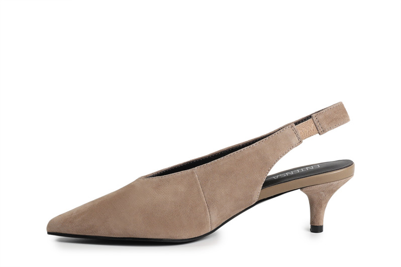 Туфлі жіночі бежеві з натуральної замши (008870)