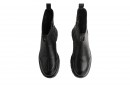 Черевики жіночі чорні з натуральної шкіри (008554)