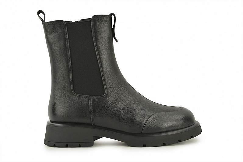 Черевики жіночі чорні з натуральної шкіри (008533) Черевики жіночі чорні з натуральної шкіри (008533)