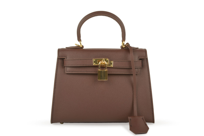 Сумка жіноча коричнева з натуральної шкіри (009033)