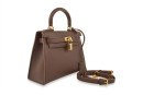 Сумка жіноча коричнева з натуральної шкіри (009033)