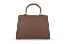 Сумка жіноча коричнева з натуральної шкіри (009033)