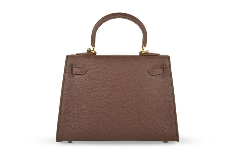 Сумка жіноча коричнева з натуральної шкіри (009033)