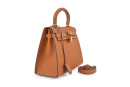 Сумка жіноча руда з натуральної шкіри (009034)