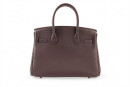 Сумка жіноча коричнева з натуральної шкіри (009099)