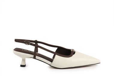 Туфлі жіночі молочні (008840)