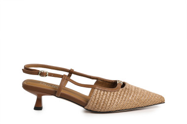 Туфлі жіночі коричневі (008869)