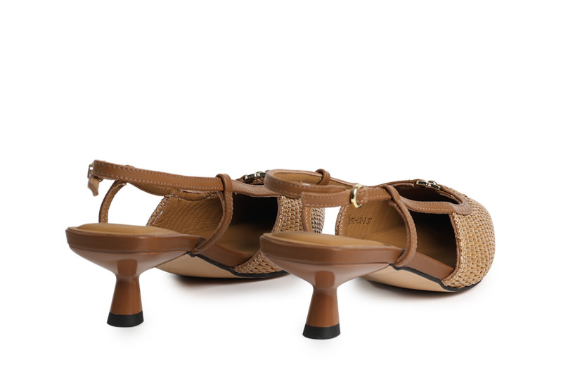 Туфлі жіночі коричневі з натуральної шкіри (008869)