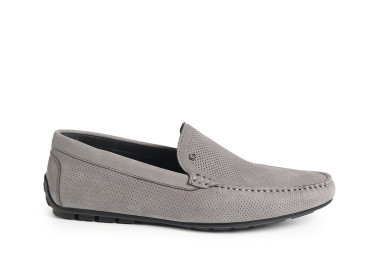 Мокасини чоловічі сірі (008809)