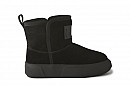 Уггі жіночі чорні з натуральної замши (008510)