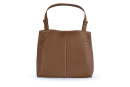 Сумка жіноча коричнева з натуральної шкіри (009025)