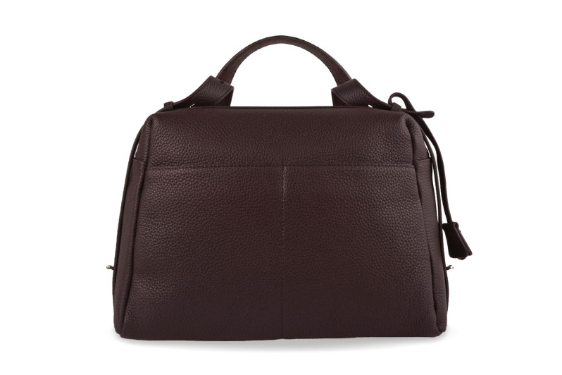 Сумка жіноча коричнева з натуральної шкіри (009065)