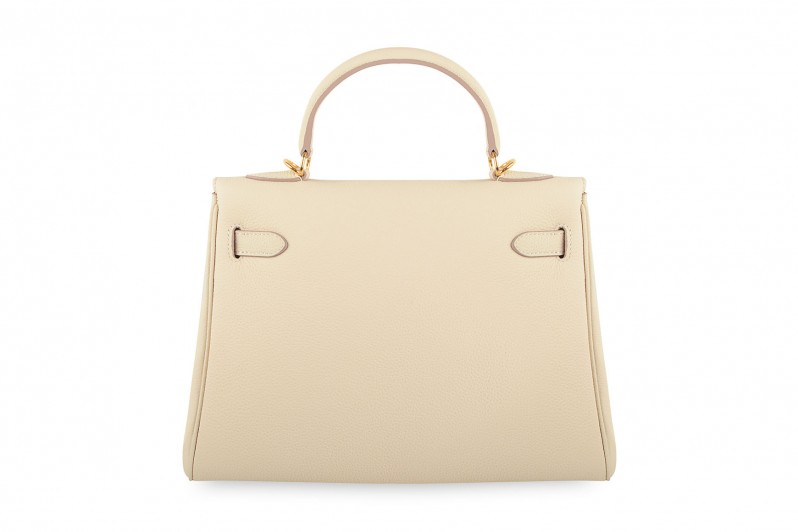 Сумка жіноча молочна з натуральної шкіри (007604)