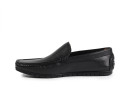 Мокасини чоловічі чорні з натуральної шкіри (008862)