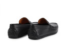 Мокасини чоловічі чорні з натуральної шкіри (008862)