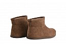 Уггі жіночі коричневі з натуральної замши (008531)